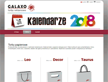 Tablet Screenshot of galaxo.pl